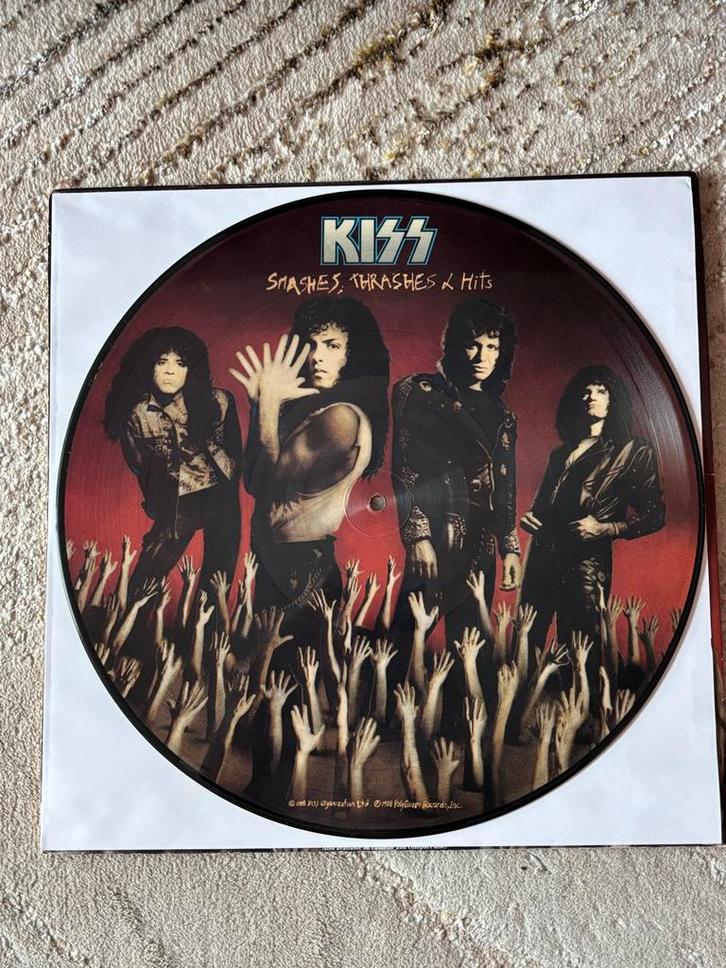 Kiss - Smashes, Thrashes & Hits Vinyl Picture Disc Boxset, Cd's en Dvd's, Vinyl | Rock, Zo goed als nieuw, Ophalen of Verzenden