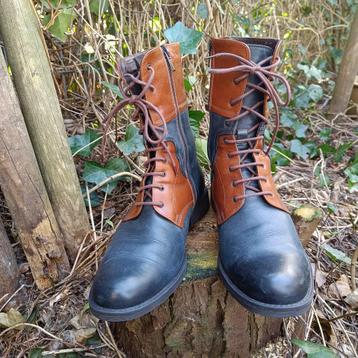 .zgan Boterzachte Leren Enkel Laarzen Shoe Embassy 40 beschikbaar voor biedingen