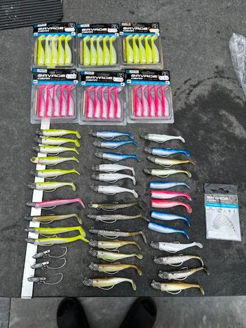 Weedless shads savage gear. Zeebaars/snoekbaars beschikbaar voor biedingen