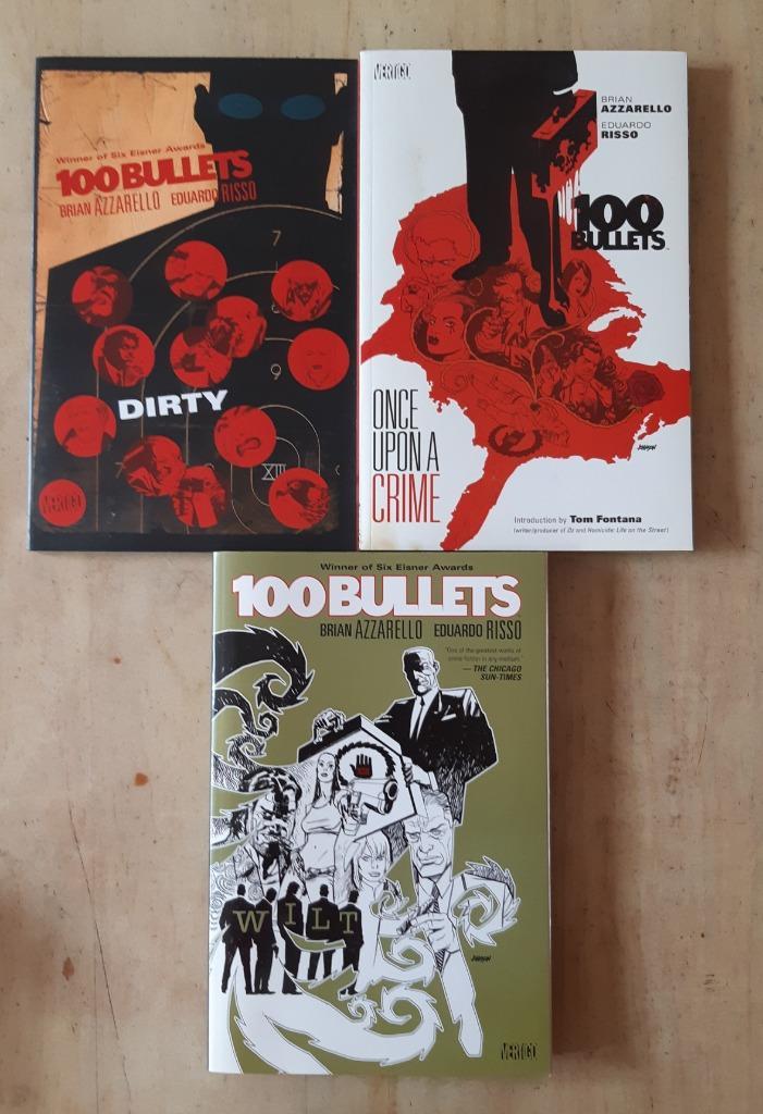 Comic horror action fantasy 100 Bullets V 11,12,13, Boeken, Strips | Comics, Zo goed als nieuw, Meerdere comics, Japan (Manga)