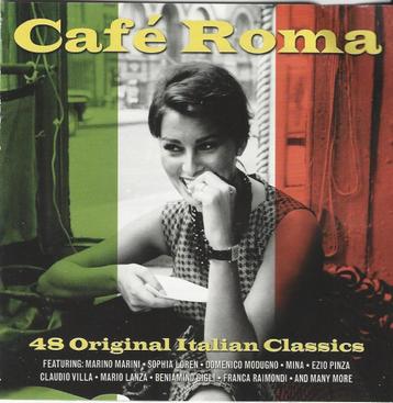Café Roma - 48 original Italian Classics = 2cd = 3,99 beschikbaar voor biedingen