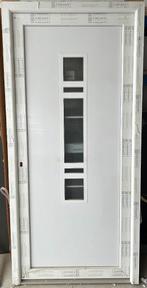 Kunststof voordeur 98 x 208 cm Links kleur Wit, 80 tot 100 cm, Nieuw, Ophalen of Verzenden, Buitendeur
