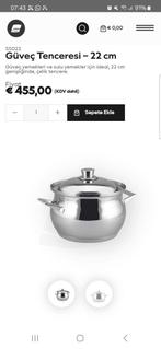 Simtronic- Turkse stoofpan 22cm, Huis en Inrichting, Ophalen, Nieuw
