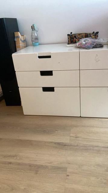 Stuva/ Smastad/Platsa IKEA ladekast wit (3 stuks) beschikbaar voor biedingen