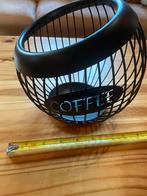 Koffiecup houder zwart rond 20x20 teab, Ophalen of Verzenden, Zo goed als nieuw