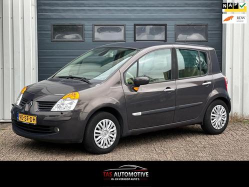 Renault Modus 1.6-16V Initiale AUTOMAAT/LEER/CLIMA/2e EIG!, Auto's, Renault, Te koop, Modus, ABS, Airbags, Airconditioning, Boordcomputer