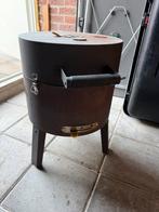 Boretti barbecue, Ophalen, Gebruikt