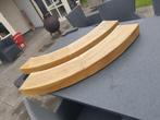 Eiken balken rond massief., Ophalen, Gebruikt, Eiken, 50 mm of meer