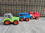 3x Grote Houten Autos / Voertuigen, Kinderen en Baby's, Speelgoed | Speelgoedvoertuigen, Ophalen of Verzenden, Zo goed als nieuw