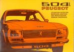 Klassieker Peugeot 504  (break) instructieboekje diverse, Ophalen of Verzenden