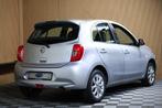 Nissan Micra 1.2 Connect Edition AUTOMAAT 43000 km NAVI BT P, Stof, Gebruikt, Zwart, 920 kg