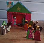 Kerst - Kerststal inclusief figuren, Diversen, Kerst, Ophalen of Verzenden