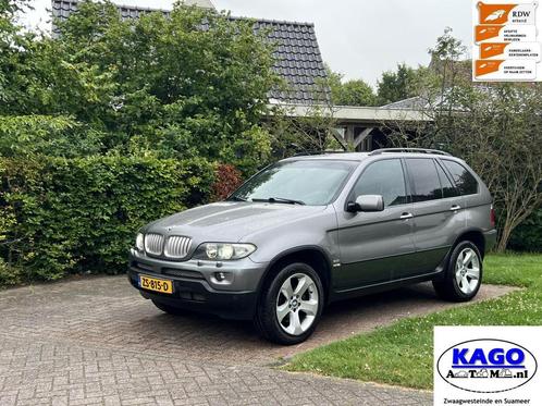 Nette sportieve BMW X5 3.0i High Executive bj 2004, Auto's, BMW, Bedrijf, Te koop, X5, 4x4, ABS, Airbags, Airconditioning, Alarm