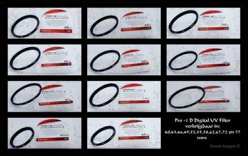 Dennis Gadgets : UV filter pro 1 of Color div maatvoeringen beschikbaar voor biedingen