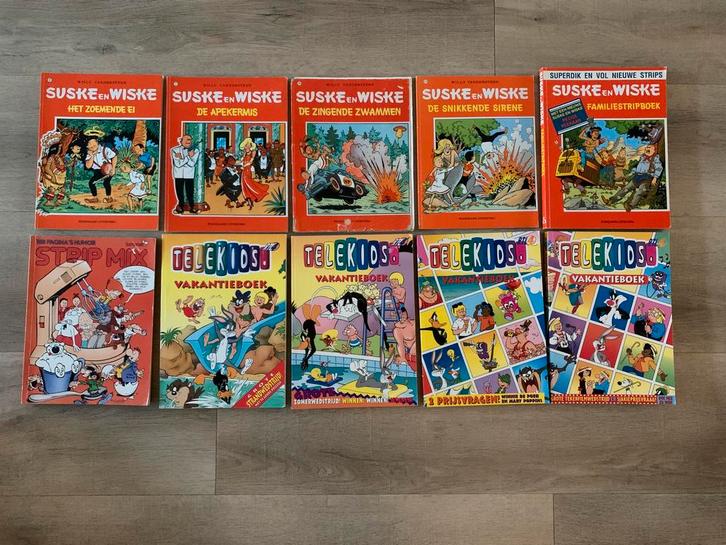 Diverse stripboeken / vakantieboeken, Boeken, Stripboeken, Gelezen, Meerdere stripboeken, Ophalen of Verzenden