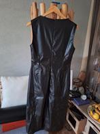 Vegan leather zwarte jurk mouwloos nieuw 40-42, Maat 38/40 (M), Zwart, Nieuw, Ophalen of Verzenden