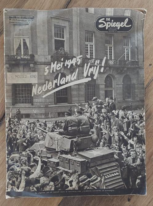 Weekblad De Spiegel 1955/1956 drie exemplaren, Verzamelen, Tijdschriften, Kranten en Knipsels, Tijdschrift, Nederland, 1940 tot 1960
