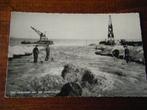 F37 - Zuiderzeewerken - Opspuiten - Hijskraan - Mooi/Oud 4, Ophalen of Verzenden, 1940 tot 1960, Flevoland