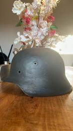 Duiste twedewereldoorlog stahlhelm, Verzamelen, Militaria | Tweede Wereldoorlog, Landmacht, Ophalen