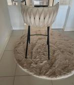 A&B DESIGN wave bar chair Zand/wit, Nieuw, 60 tot 90 cm, Ophalen of Verzenden, Metaal