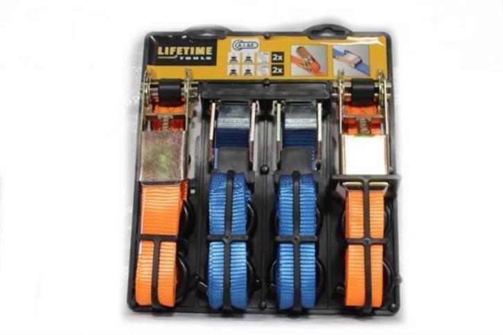 Sjorbanden, spanbanden voor bagage en vracht., Auto diversen, Overige Auto diversen, Ophalen of Verzenden