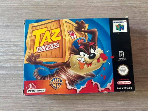 Taz Express in doos voor de Nintendo 64., Spelcomputers en Games, Games | Nintendo 64, Ophalen of Verzenden