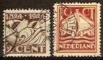 Nederland NVPH nr 139/40 gestempeld KNRM 1924, Postzegels en Munten, Ophalen of Verzenden, T/m 1940, Gestempeld