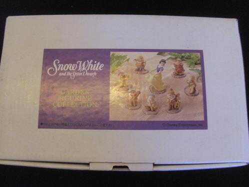 Garden figurine collection Sneeuwwitje en de 7 dwergen, Verzamelen, Disney, Zo goed als nieuw, Beeldje of Figuurtje, Sneeuwwitje of Doornroosje