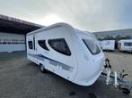 Hobby La Vita Bionda 455 ub Zgan Voortent en mover, Caravans en Kamperen, Hordeur, Bedrijf, 1000 - 1250 kg, 5 tot 6 meter