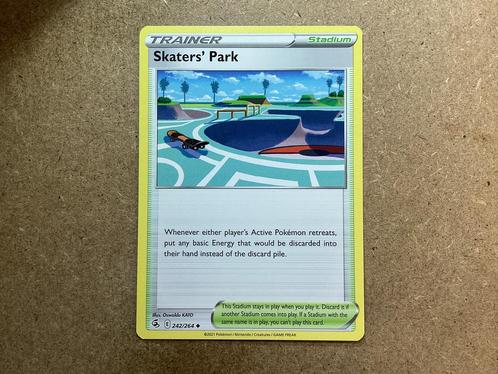 1x Skaters' Park [FST 242/264] (Excellent), Hobby en Vrije tijd, Verzamelkaartspellen | Pokémon, Zo goed als nieuw, Losse kaart