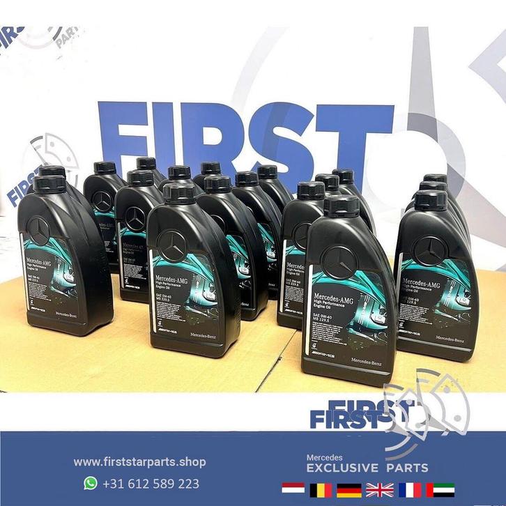 0W40 Motorolie Mercedes AMG OLIE A45 CLA45 GLA45 C63 E63 S63, Auto diversen, Onderhoudsmiddelen, Ophalen of Verzenden