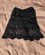 Nieuw mini rok rokje kort zwart stretch Bali gehaakt, Maat 38/40 (M), Verzenden, Zwart, Bali