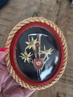 Edelweiss muurhanger Souvenir jaren 70, Verzenden