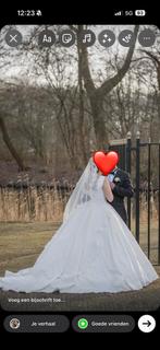 Bruidsjurk, Kleding | Dames, Trouwkleding en Trouwaccessoires, Ophalen, Zo goed als nieuw, Wit, Trouwjurk