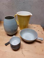 Studio Fris Leerdam keramiek – complete vintage set, Antiek en Kunst, Antiek | Keramiek en Aardewerk, Ophalen of Verzenden