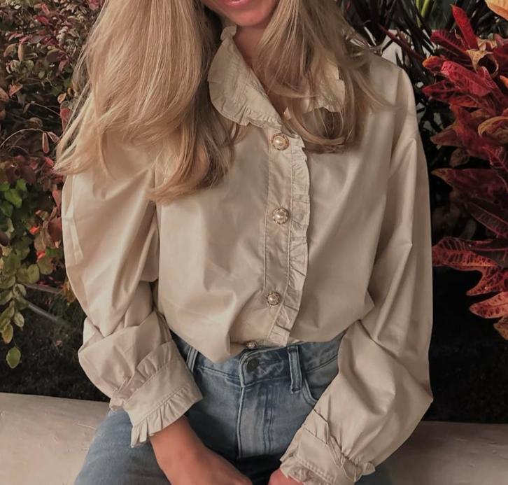 NEW COLLECTION blouse met sierknopen mt TU, Kleding | Dames, Blouses en Tunieken, Nieuw, Verzenden