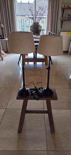 Set van 2 Tafellampen, Huis en Inrichting, Klassiek, Ophalen of Verzenden, Zo goed als nieuw, Metaal