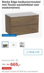 Storke edge badkamer meubel, Ophalen, Nieuw, 50 tot 100 cm, Minder dan 100 cm