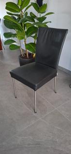 Eettafel stoelen, Huis en Inrichting, Ophalen, Zwart, Zo goed als nieuw, Metaal