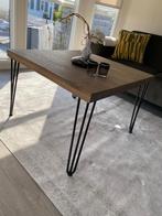 Tafel, Huis en Inrichting, Tafels | Eettafels, Ophalen, Eikenhout, 50 tot 100 cm, Zo goed als nieuw