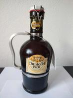 Grote  Christoffel 2 liter bierfles.Vol ongeopend met label, Ophalen of Verzenden, Nieuw, Flesje(s), Overige merken