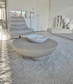 Ronde beton ciré eco composiet salontafel Westwing, Huis en Inrichting, Tafels | Salontafels, Ophalen, Overige materialen, Loft VT Wonen