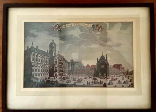 Prenten van Amsterdam (alleen ophalen mogelijk), Verzamelen, Foto's en Prenten, Zo goed als nieuw, Prent, Gebouw, Voor 1940, Ophalen