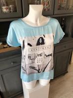 Leuk top van Bella Ragazza maat L, Douwenmaat 8-3 Meppel, Info@again.nu, Blauw, Bella Ragazza