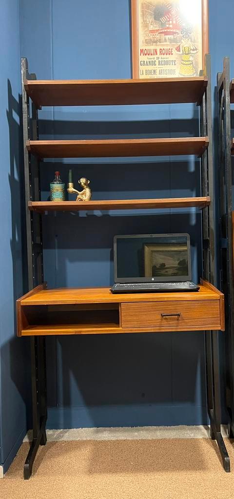 vintage wandkast modulair van Simpla Lux, Huis en Inrichting, Kasten | Stellingkasten, Gebruikt, Ophalen of Verzenden