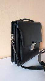 Lederen aktetas, werktas, als nieuw, Sieraden, Tassen en Uiterlijk, Tassen | Schoudertassen, Ophalen of Verzenden, Zo goed als nieuw