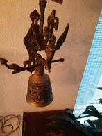 Antiek koperen kloosterbel kompleet, Antiek en Kunst, Antiek | Koper en Brons, Ophalen of Verzenden