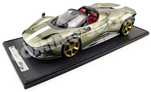 Ferrari Icona Daytona SP3 Verde Manzoni 1:12 BBR1217F1 BBR, Hobby en Vrije tijd, Modelauto's | 1:5 tot 1:12, Nieuw, Auto, 1:9 t/m 1:12
