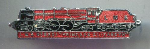 L.M.S. No 5201 Princes Elizabeth stoom loc PIN ( BLAD2_270 ), Verzamelen, Speldjes, Pins en Buttons, Nieuw, Speldje of Pin, Transport