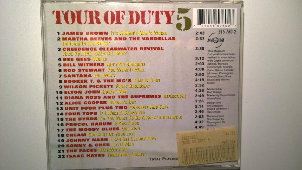 Tour Of Duty 5, Ophalen of Verzenden, Zo goed als nieuw, Pop